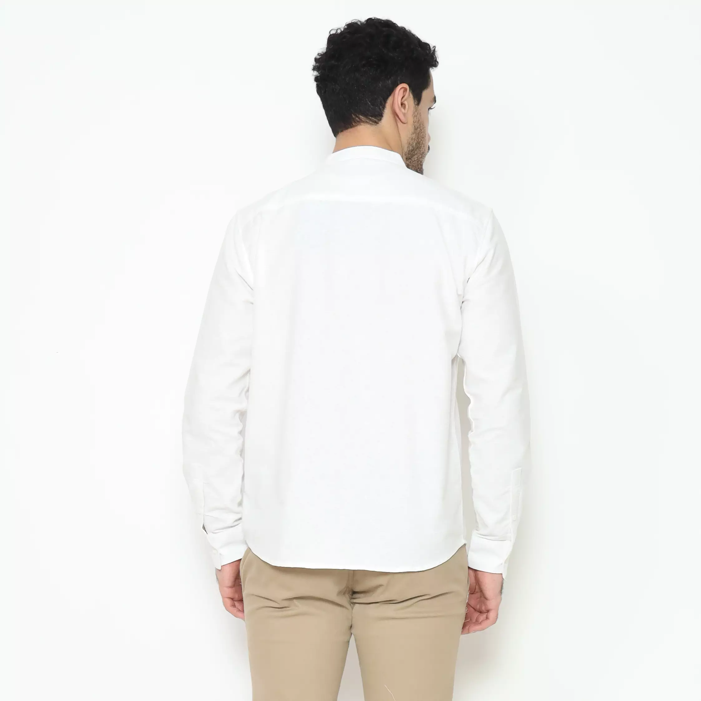 AMK Kemeja Pria  Lengan Panjang SHG Ringga L/S White