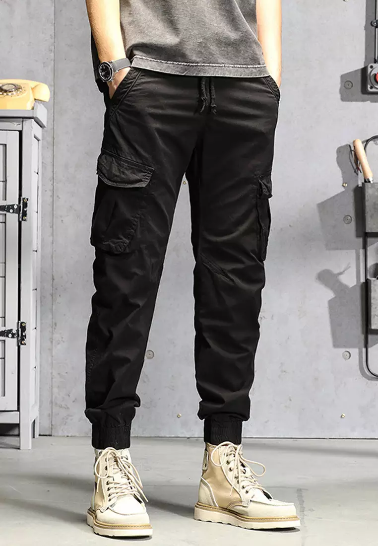 Functional Style Pockets Cargo Pants GJL601