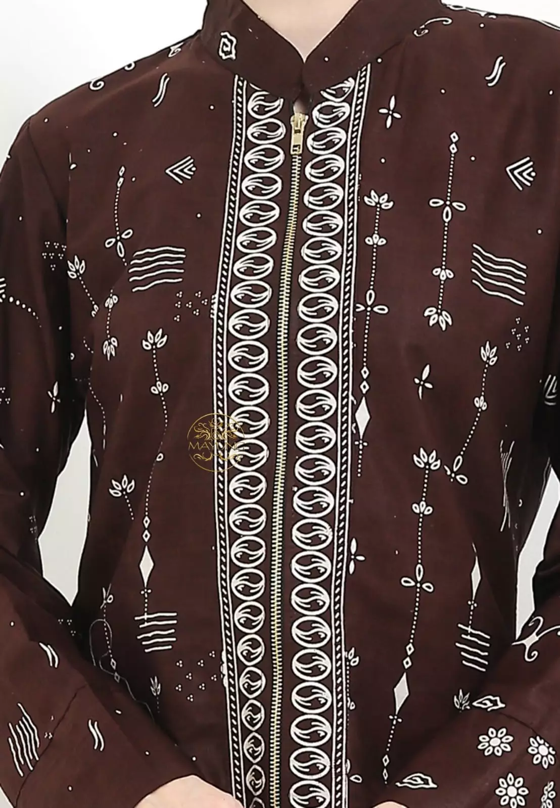 Tunik Batik Prangkas Mahogany Premium NLN