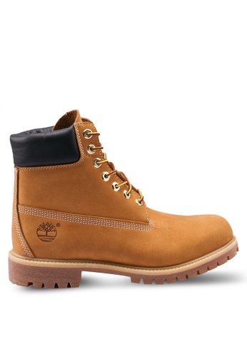 Timberland brown and yellow Timberland Iconic Premium 6 Inch Waterproof Boots B6E23SH95B63A3GS_1