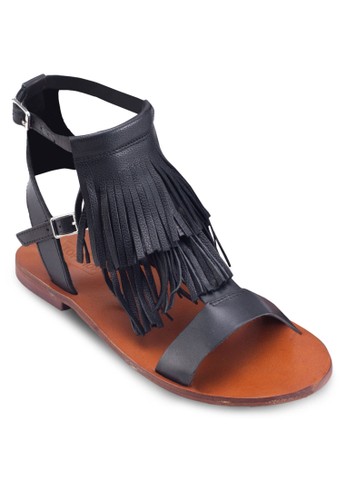FRANCIzalora時尚購物網評價SCO 流蘇繞踝涼鞋, 女鞋, 鞋