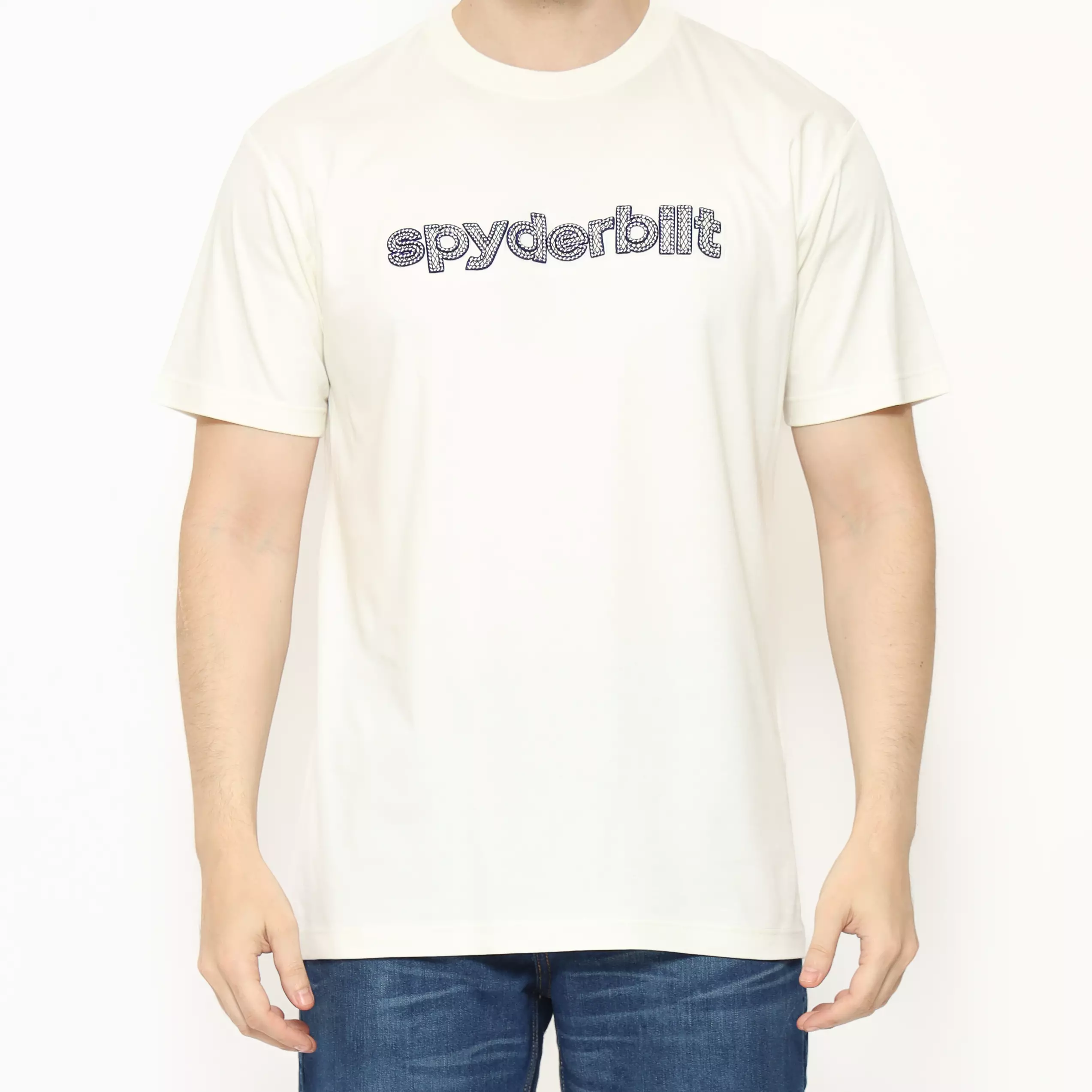 Spyderbilt Kaos lengan pendek Pria Avery Tencel Planet Surf