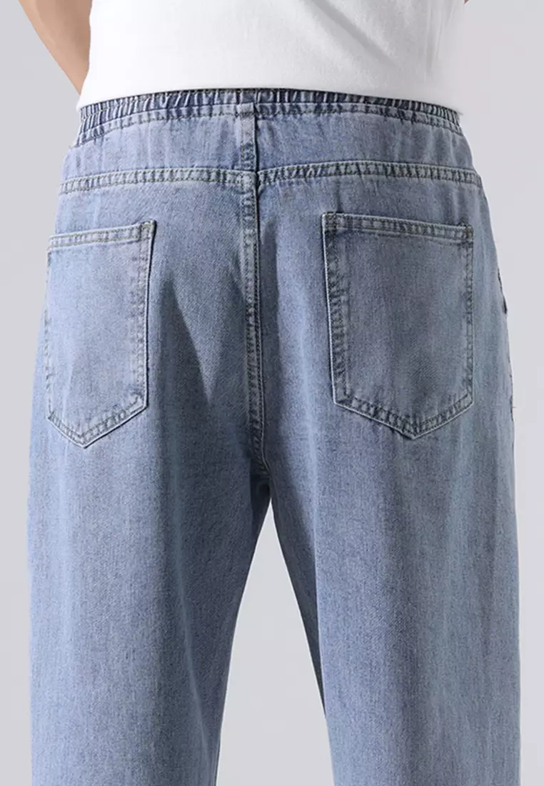 Tapered Washed Jeans AY-LS336