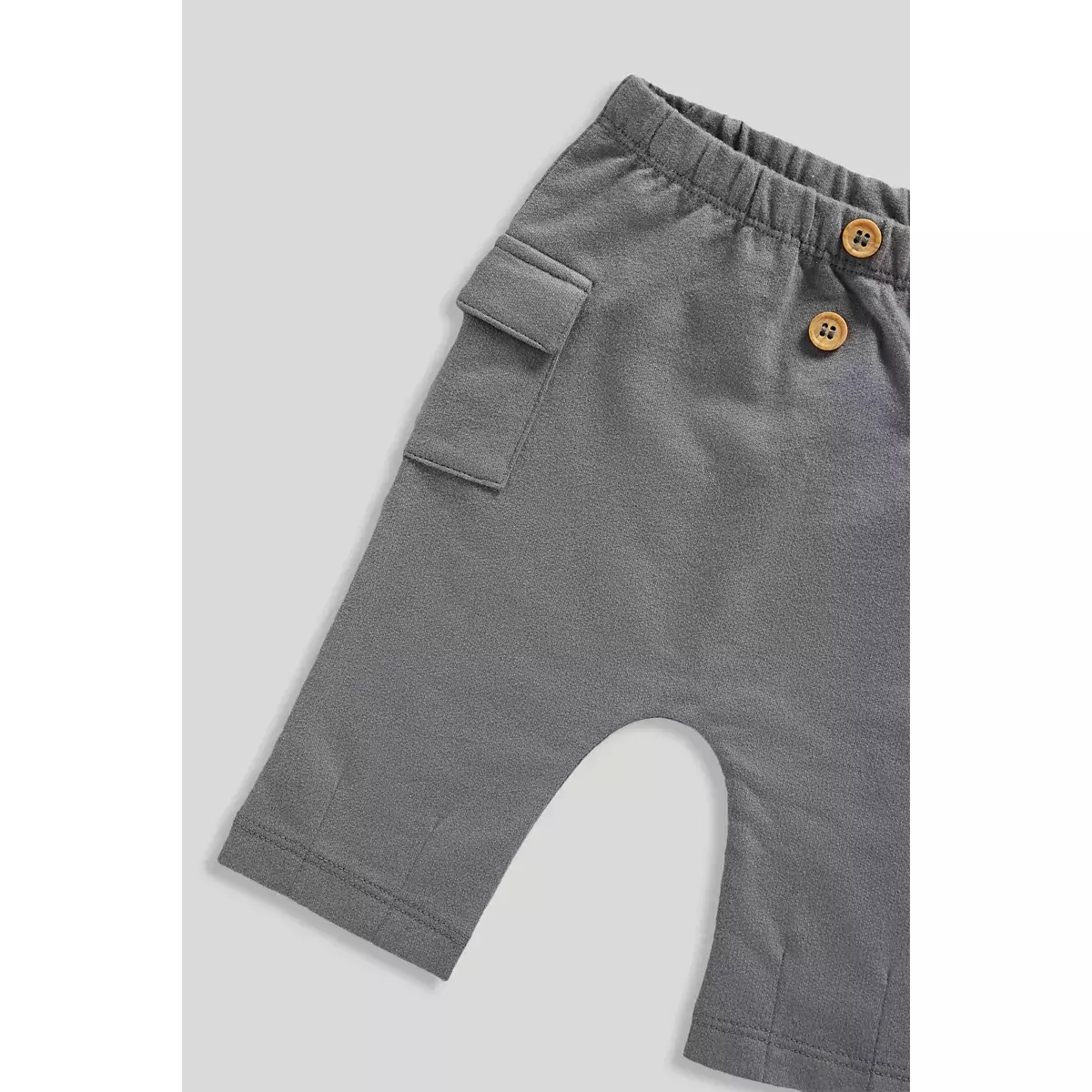 Mothercare Grey T-Shirt and Jogger Set - Set Baju Bayi Laki-laki (Abu-abu)