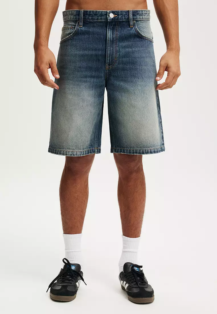 Baggy Denim Shorts