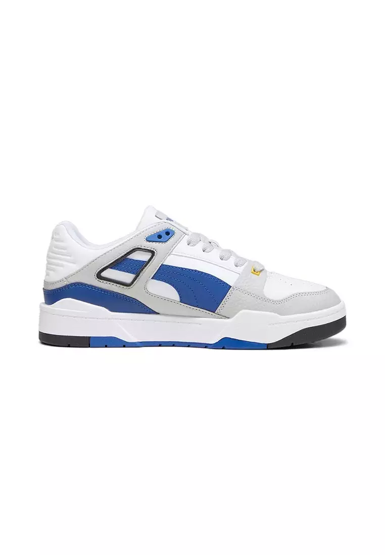 Puma leather deals tennis shoes
