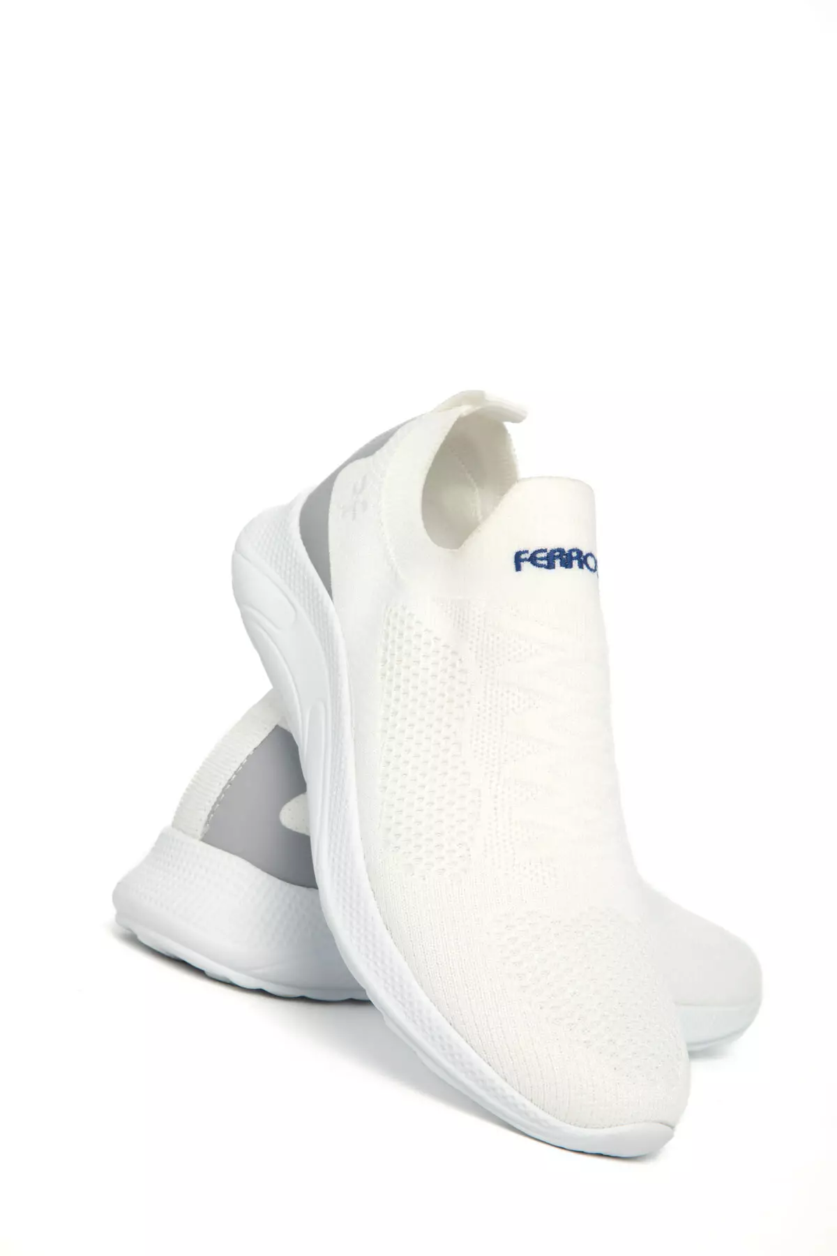 White Women'S Sneaker 21253