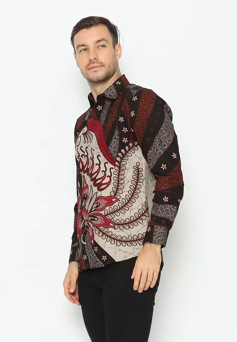 HEM PANJANG AKSA BATIK BHUMI BUNGA