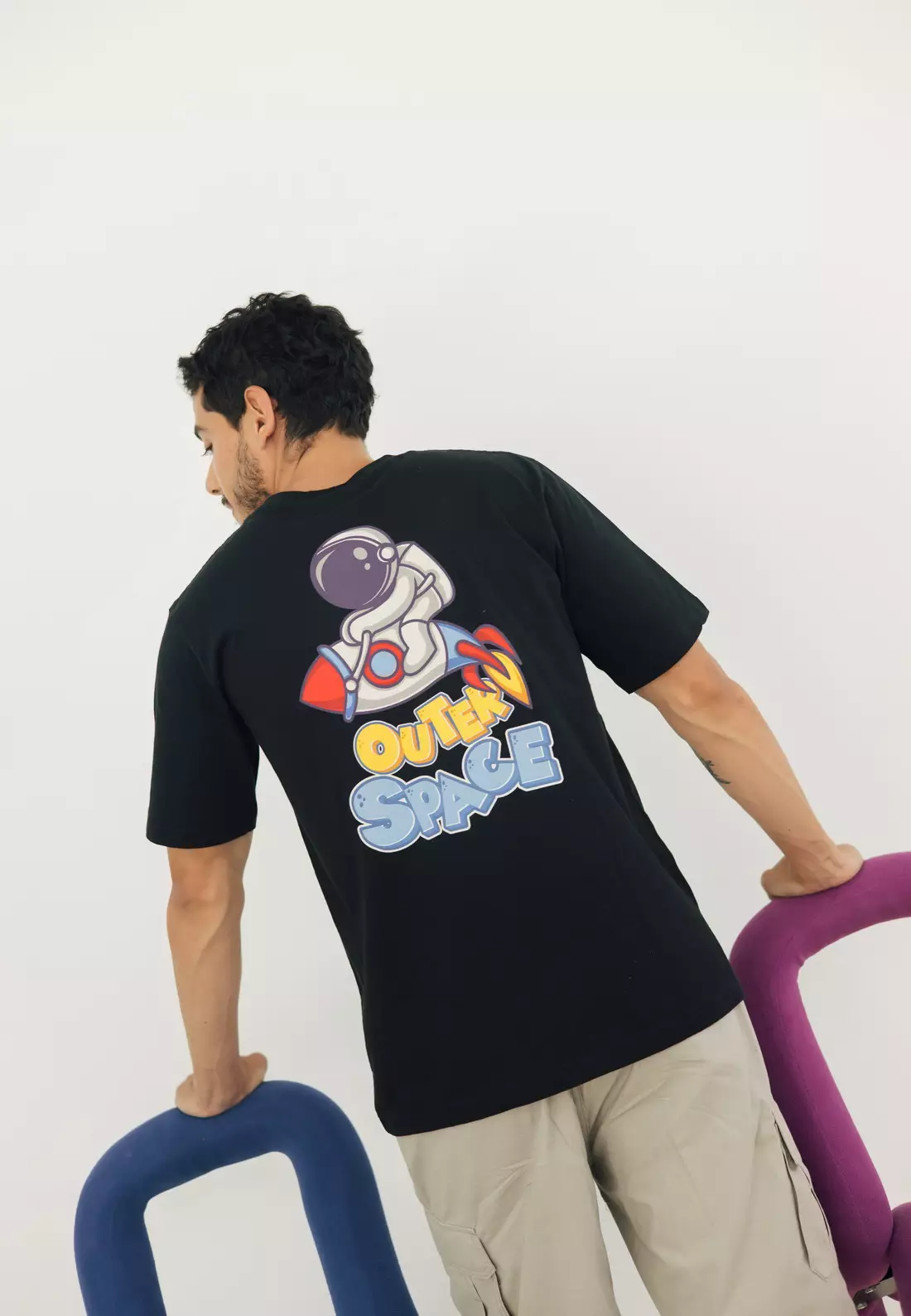 RBJ T-Shirt Cotton Combed Oversized Pria 2079350071