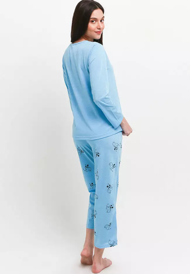Pyjama Long Sleeve Long Pants Pants Sleepwear