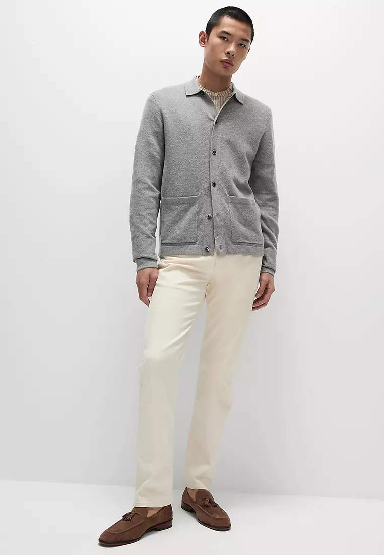 Air Yarn Knitted Jacket