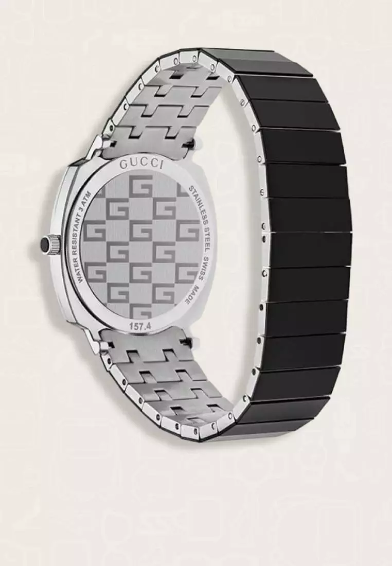 Jam Tangan Pria Gucci Grip Roulette Black