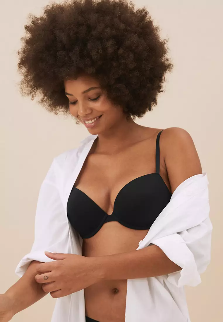 3Pk Wired Balcony Bras