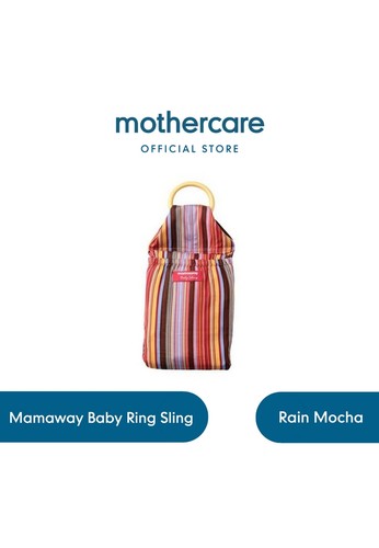 Mamaway Mamaway Baby Ring Sling - Rain Mocha EA34FKC3CF7097GS_1
