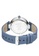 Gevril blue GV2 Matera Women's Swiss Quartz White Mother of Pearl Dial Blue Suede Strap Diamond Watch 5C0B0AC5EFB36FGS_3