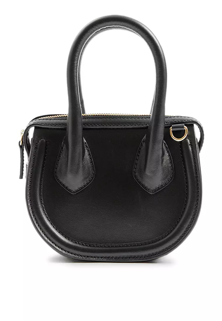 Zalora shop leather bag