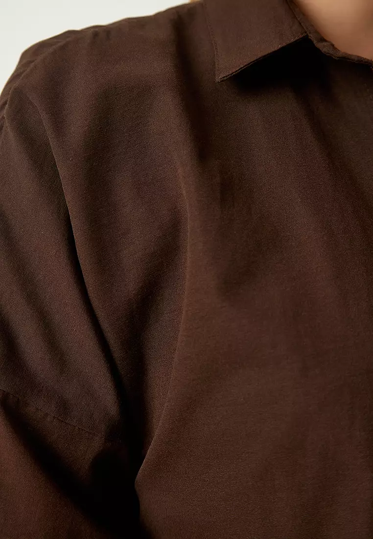 Long Sleeves Oversized Shirt