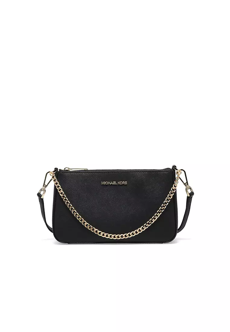 White leather messenger bag best sale