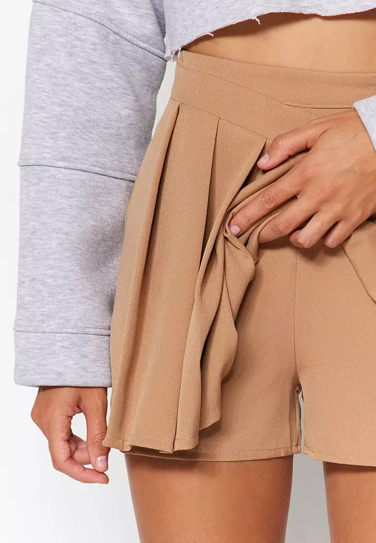 Pleated Skorts