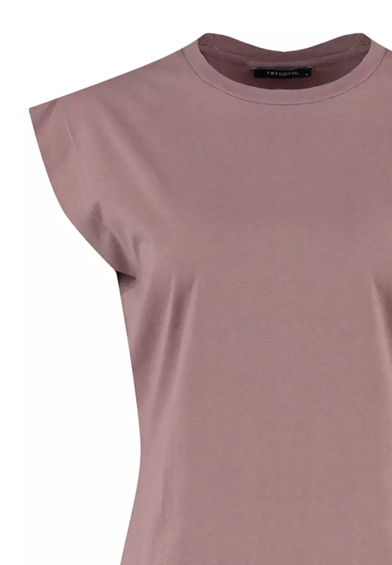 Padded Basic T-Shirt