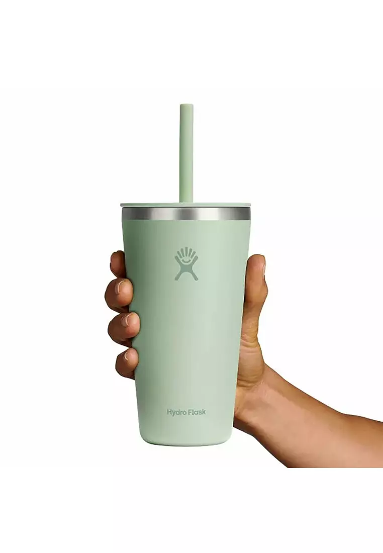 All Around Tumbler Straw Lid Aloe 28 oz