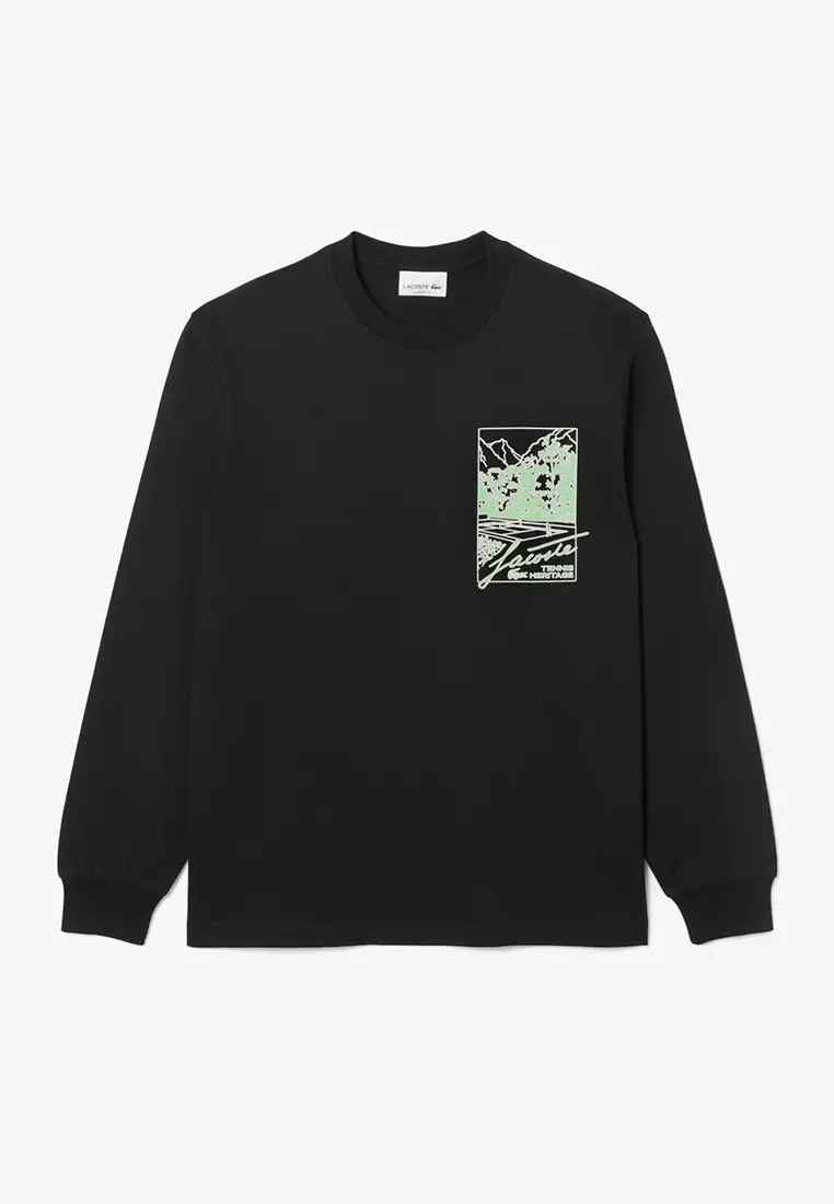 Long Sleeved Heavy Jersey T-shirt