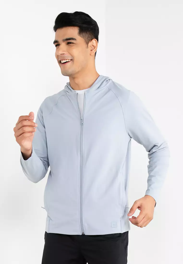 Mens full zip sales fleece hoodie