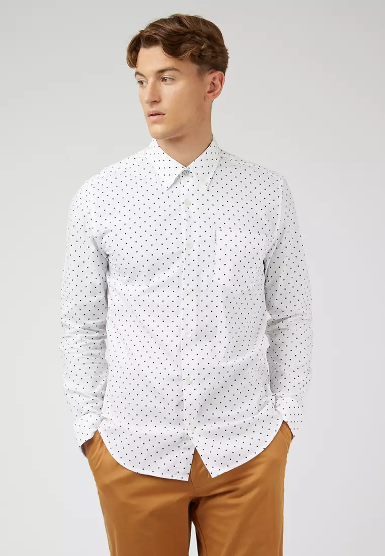 Ben Sherman Polka Dot Print Shirt 2024 | Buy Ben Sherman Online ...