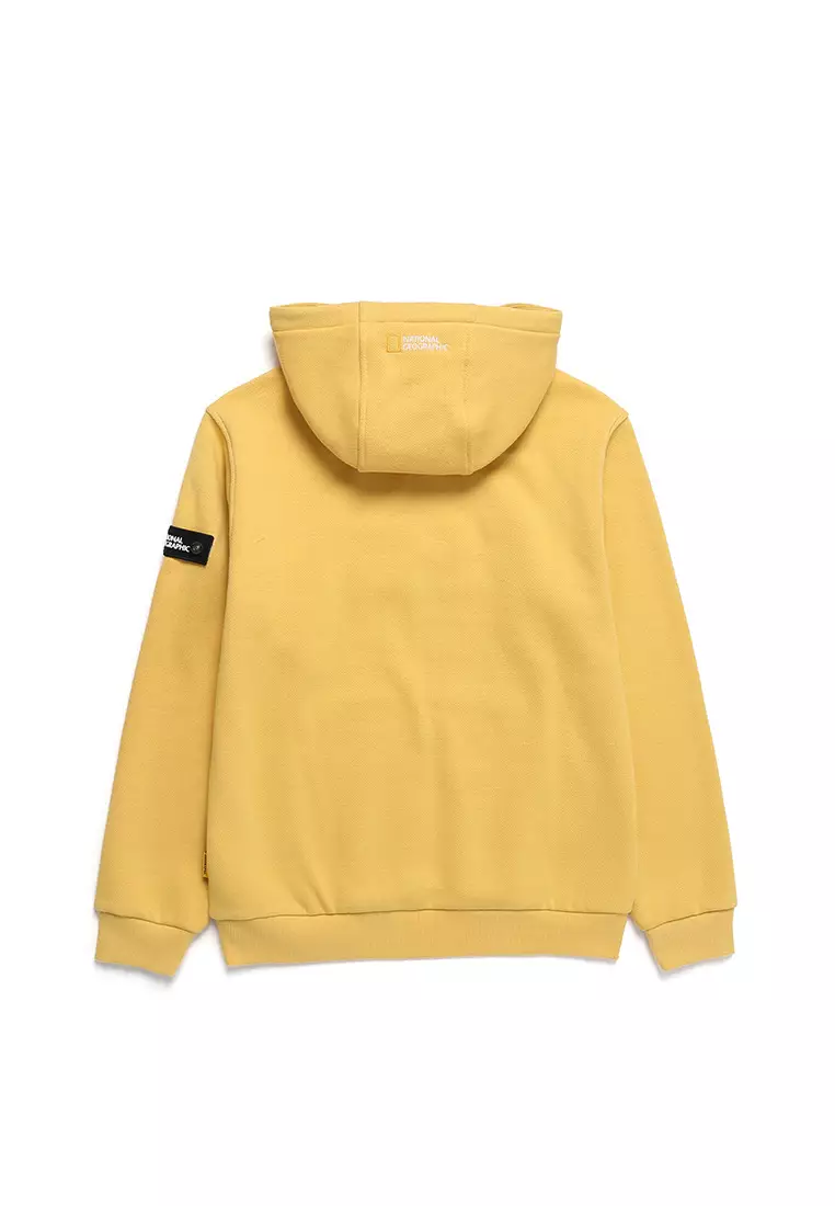 National Geographic Unisex LEUCOS Big LOGO Hoodie 2025 | Buy