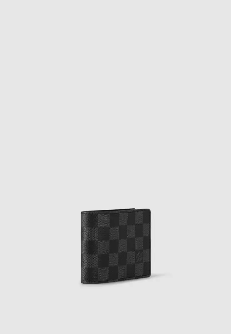 Slender Wallet Damier Graphite