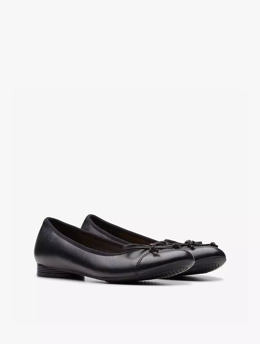 Clarks Loreleigh Rae Women's Flats - Black Leather