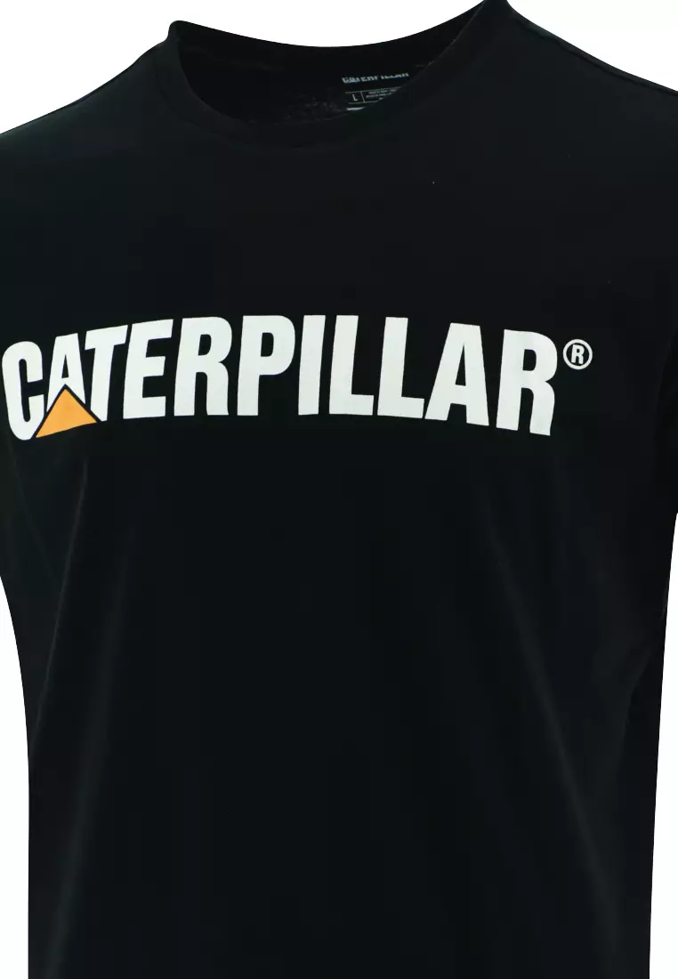 Caterpillar Men s LOGO Tee Pitch Black 2510410 12742