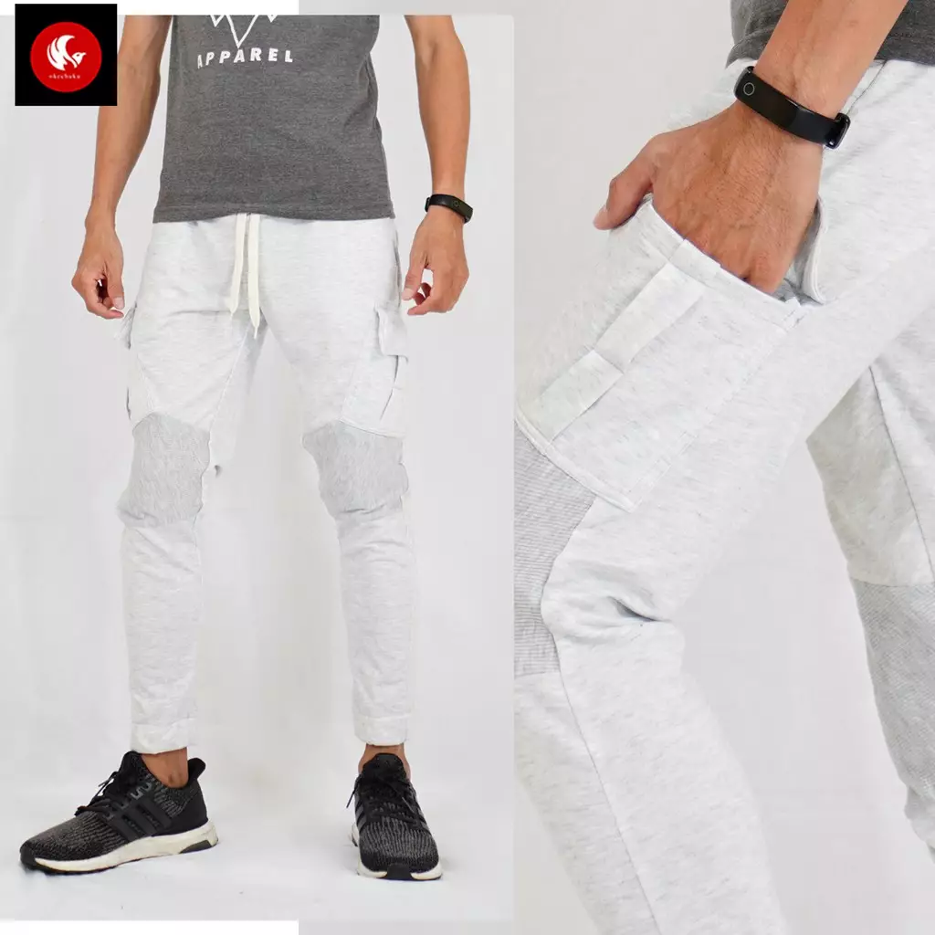 OKECHUKU Seal  Celana Joger Panjang Training Pria Jogger Pants Fashion