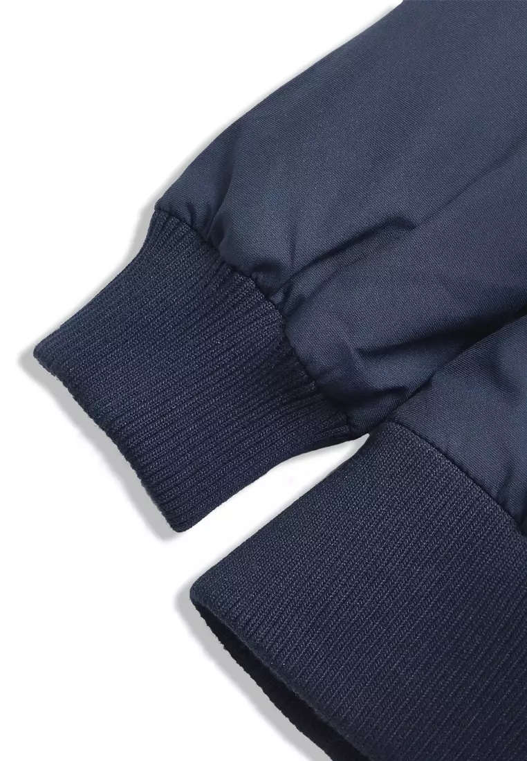 Pebble Delta Utility Bomber Navy Jacket