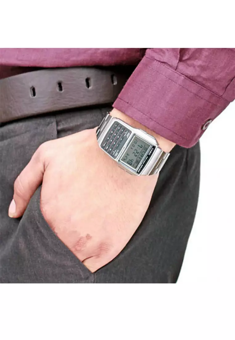 CASIO GENERAL CA-506-1DF CALCULATOR SILVER STAINLESS STEEL