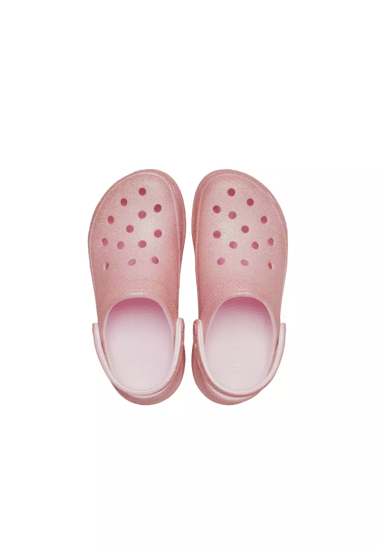 Women's Bae Glitter Clog In Pink Milk
