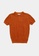 SUB orange Men Short-Sleeve Knit Polo Tee 90227AA0451F05GS_1