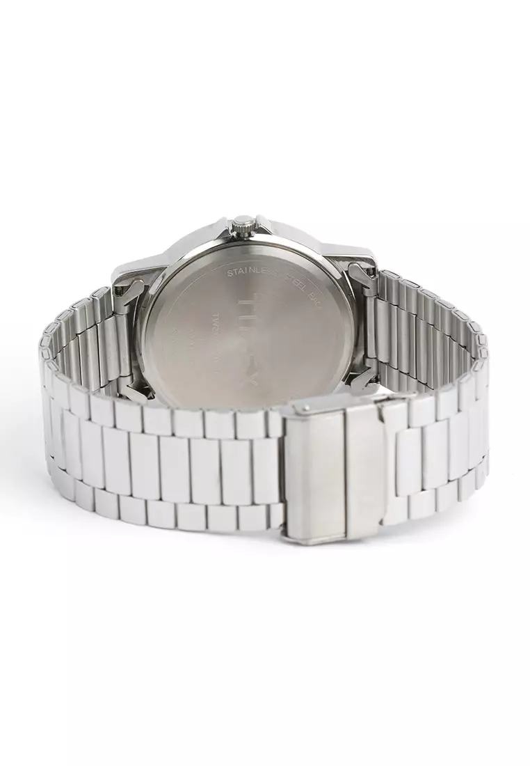 Timex Dalton Silver Stainless Steel Analog Quartz Watch For Men TW2Y42300