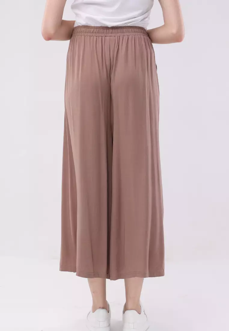 Soft Linen Cullotes Pants