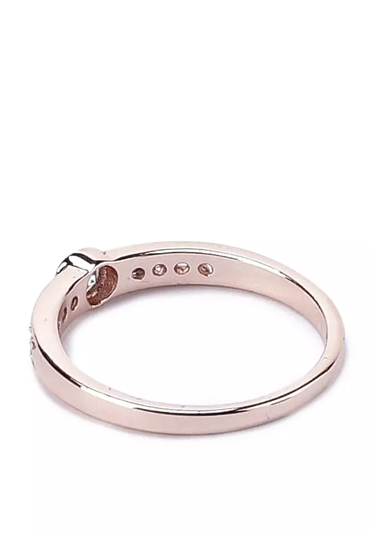 Ring Eleanor Sterling Silver w/ Cubic Zirconia AAA+