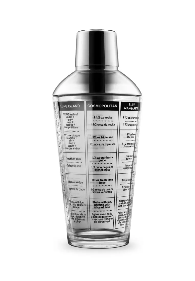 Final touch Final Touch Recipe Cocktail Shaker 450ml 2023 Buy Final touch Online ZALORA Hong