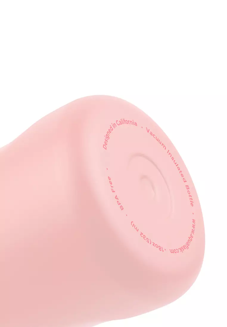 18oz Blush New Sports Lid Bottle Wide Mouth Vacuum Insulated Stainless Steel Drinking Water Bottle