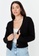 Trendyol black Openwork Cardigan 2CA41AA86E6E63GS_5