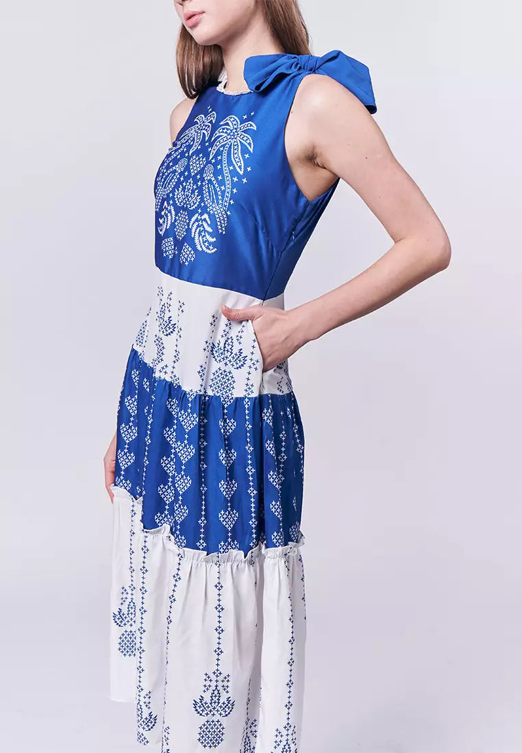 Summer Dresses 2025 Pineapple Sleeveless Dress