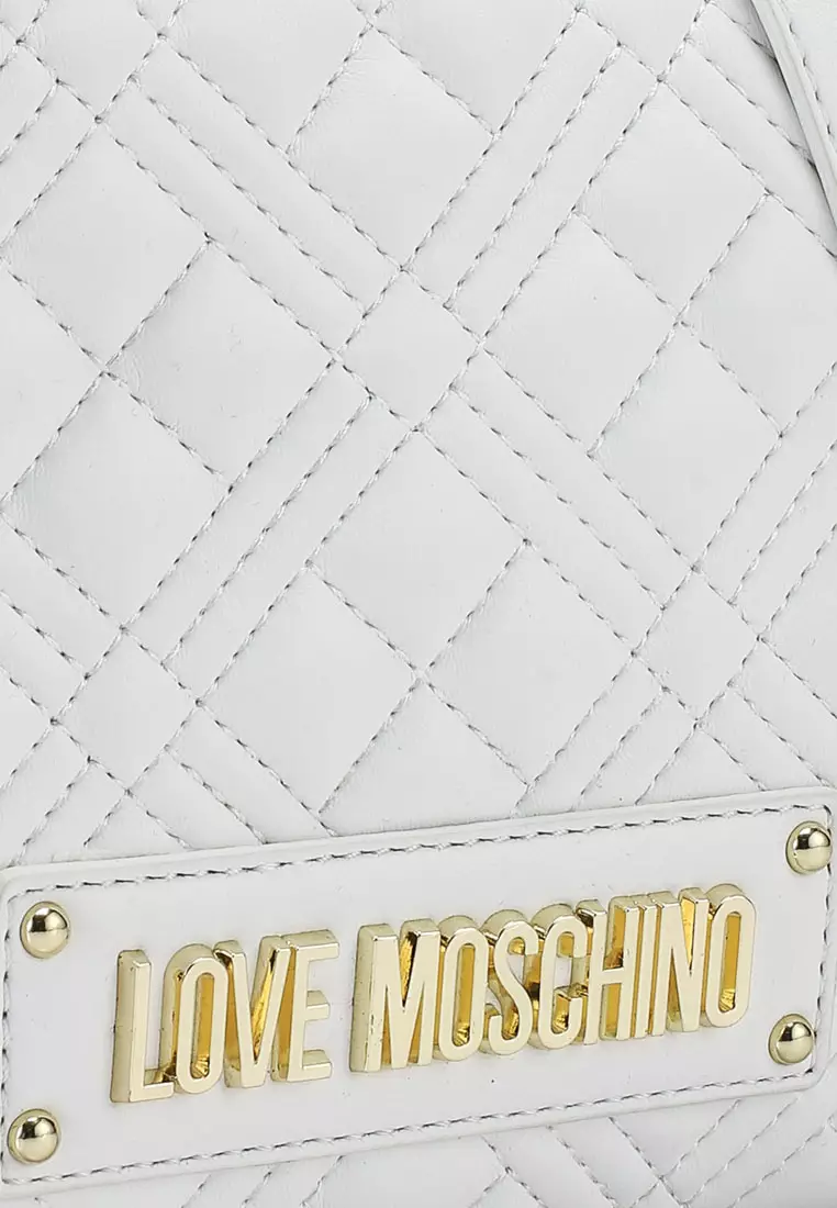 Buy Love Moschino Diamond Quilted Camera Crossbody Bag 2023 Online