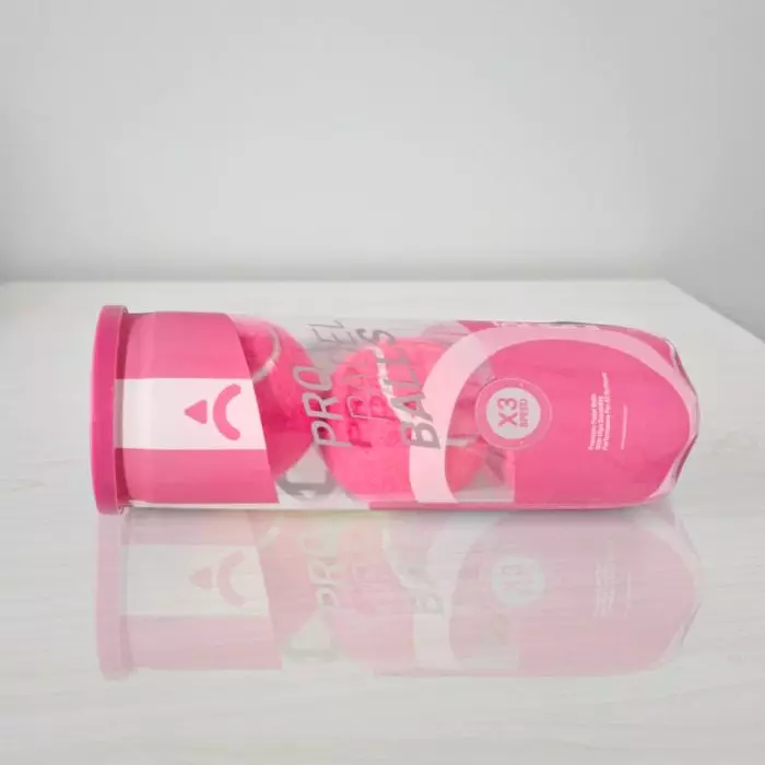 Bola Padel Premium IANONI Pro Balls Pink isi 3