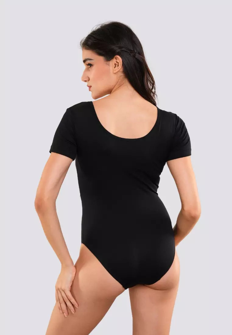 All Day Fitness Short Sleeved Bodysuit