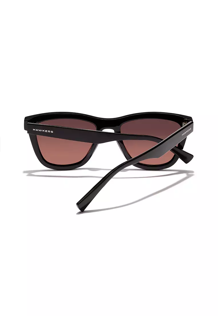 HAWKERS Black Grey To Pink Downtown Max Sunglasses For Men And Women, Unisex. Official Product Designed In Spain