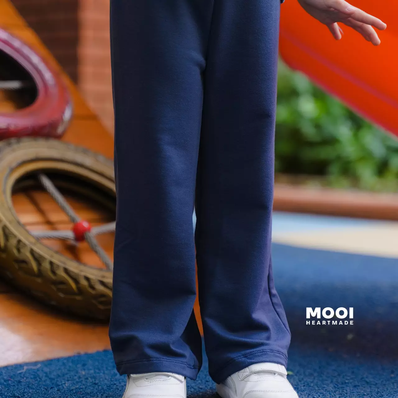 Mooi Celana Panjang Anak Perempuan Grace Bootcut Pants - Berry Red