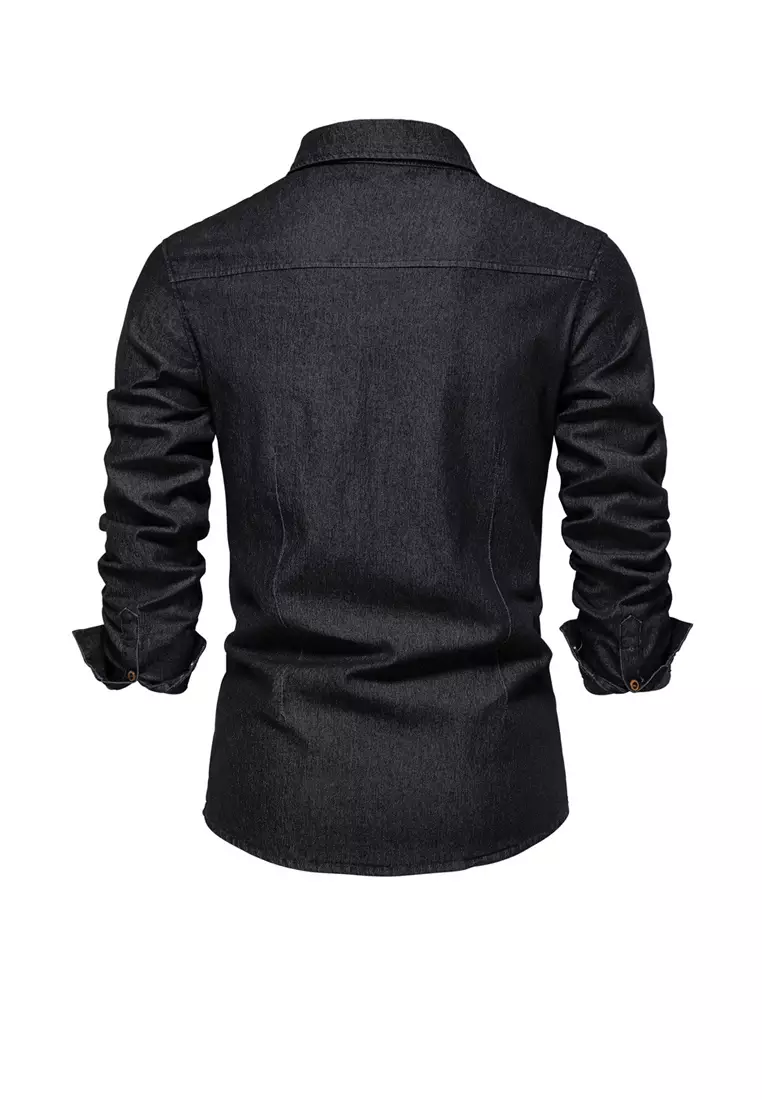 Buy Twenty Eight Shoes Non Iron Denim Long Sleeve Shirt AX6003